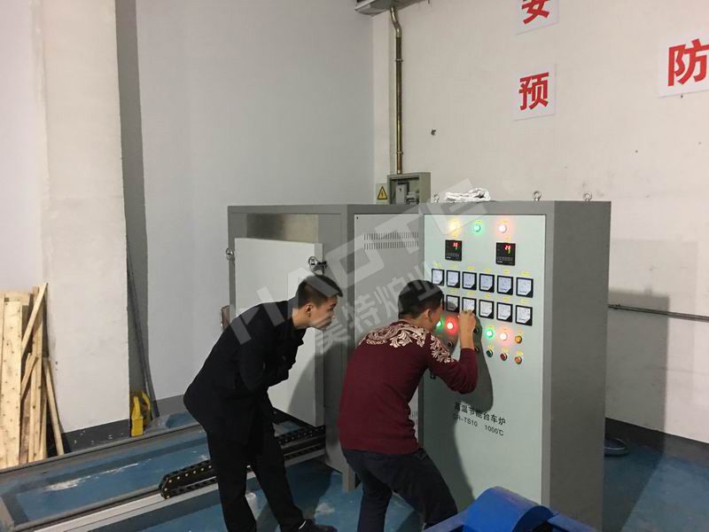 鄭州臺車爐客戶案例